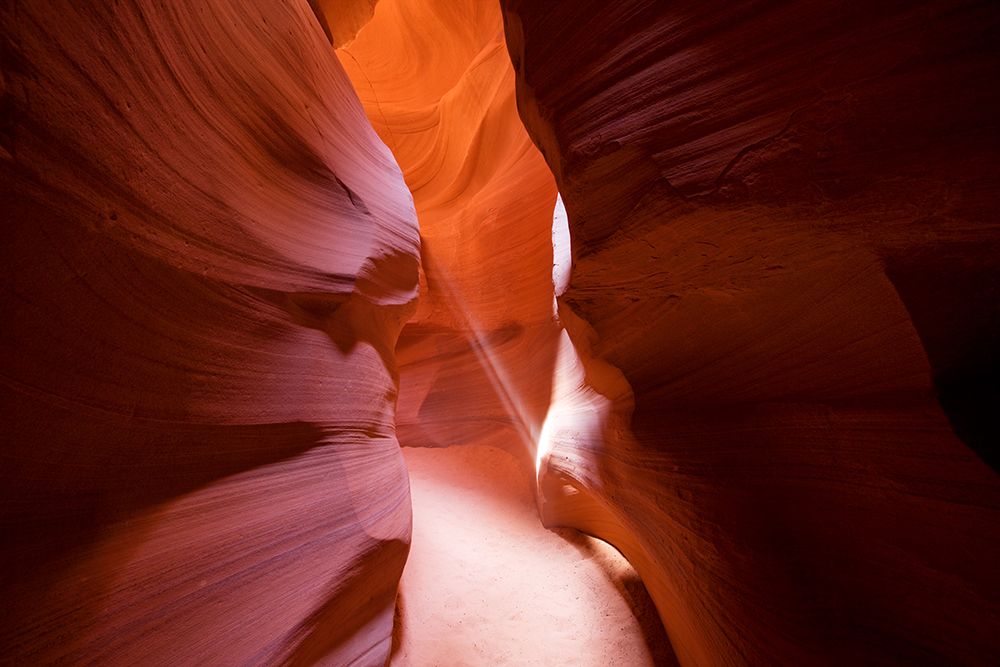Slot Canyons Gently carved from the Navajo Sandstone-Arizona art print by Carol Highsmith for $57.95 CAD
