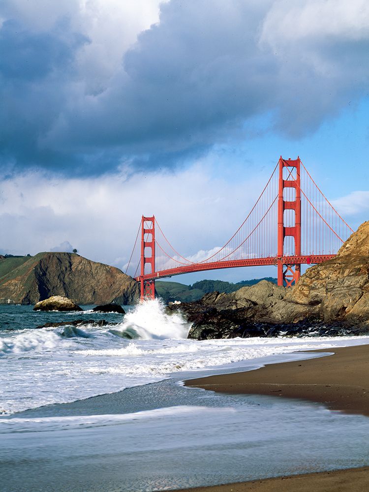The Golden Gate Bridge art print by Carol Highsmith for $57.95 CAD