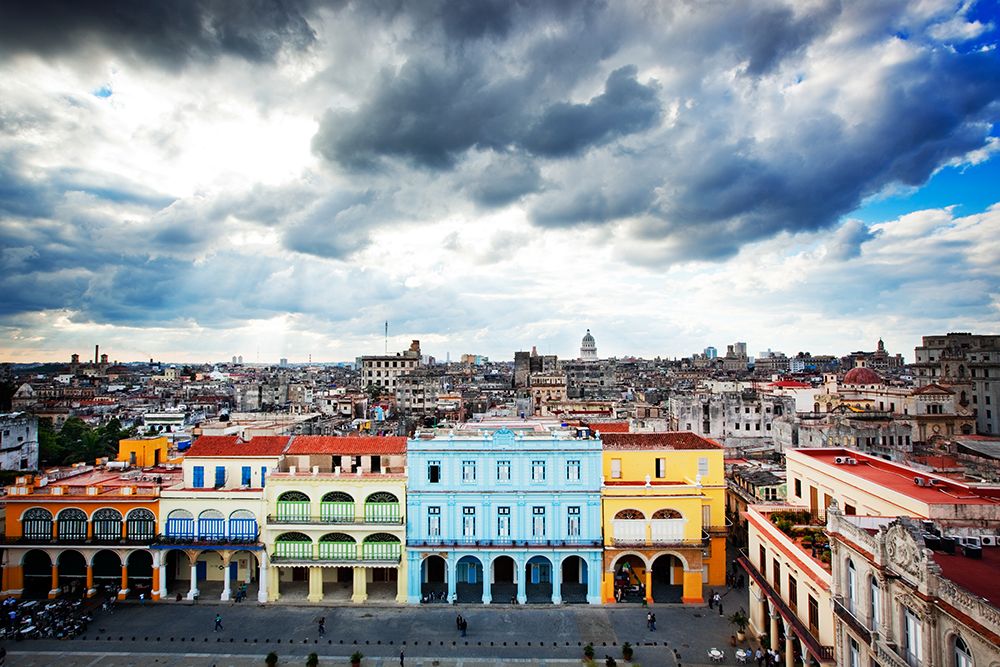 View of Havana-Cuba art print by Carol Highsmith for $57.95 CAD