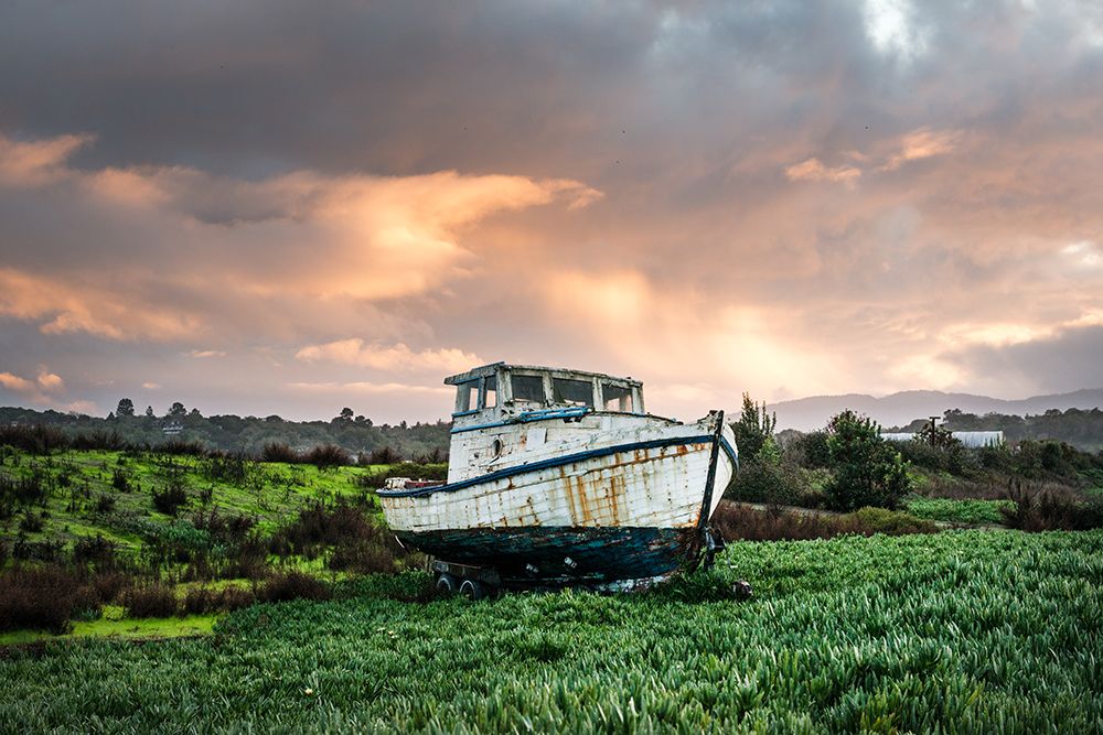 Vintage Boat-Port Sonoma Marina in Petaluma-California art print by Carol Highsmith for $57.95 CAD