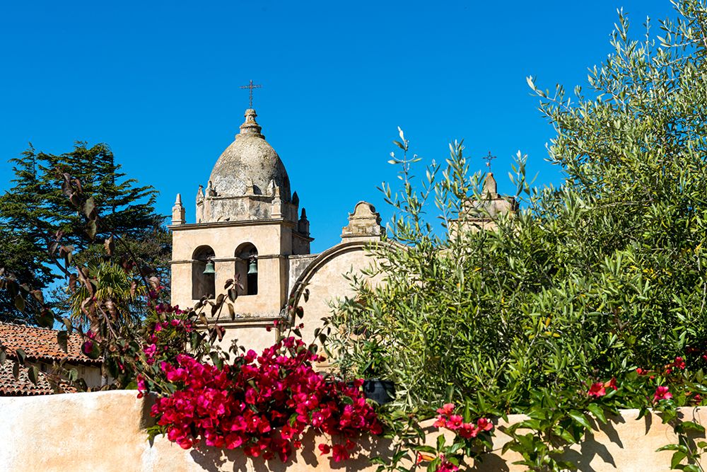 Mission San Carlos Borrom├â┬⌐o del r├â┬¡o Carmelo-also known as the Carmel Mission-Carmel-California. art print by Carol Highsmith for $57.95 CAD