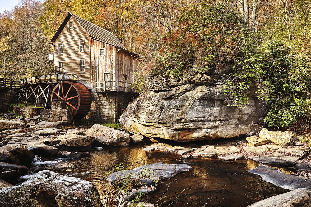 The Glade Creek Grist Mill-West Virginia-USA art print by Carol Highsmith for $57.95 CAD