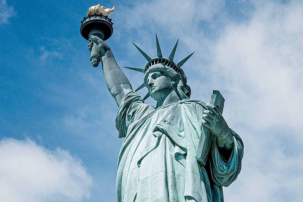 The Statue of Liberty in New York art print by Carol Highsmith for $57.95 CAD