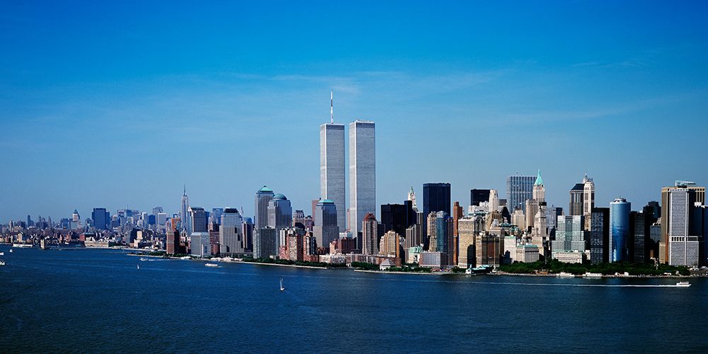 Aerial View Of New York City art print by Carol Highsmith for $57.95 CAD