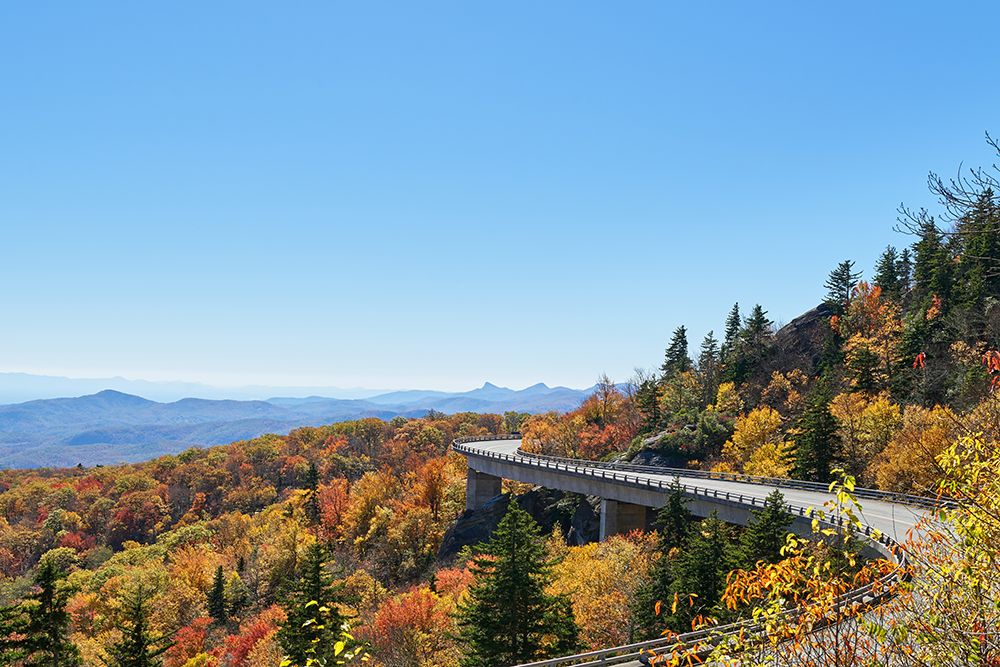 The Linn Cove Viaduct-Newland-North Carolina art print by Carol Highsmith for $57.95 CAD