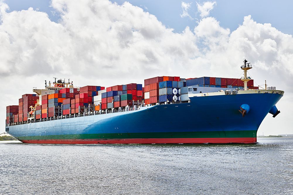 A Massive Container Ship-Savannah River-Savannah-Georgia art print by Carol Highsmith for $57.95 CAD