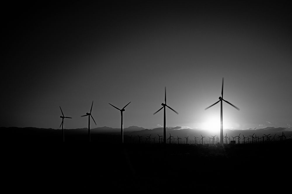 Wind turbines-Riverside County-California art print by Carol Highsmith for $57.95 CAD