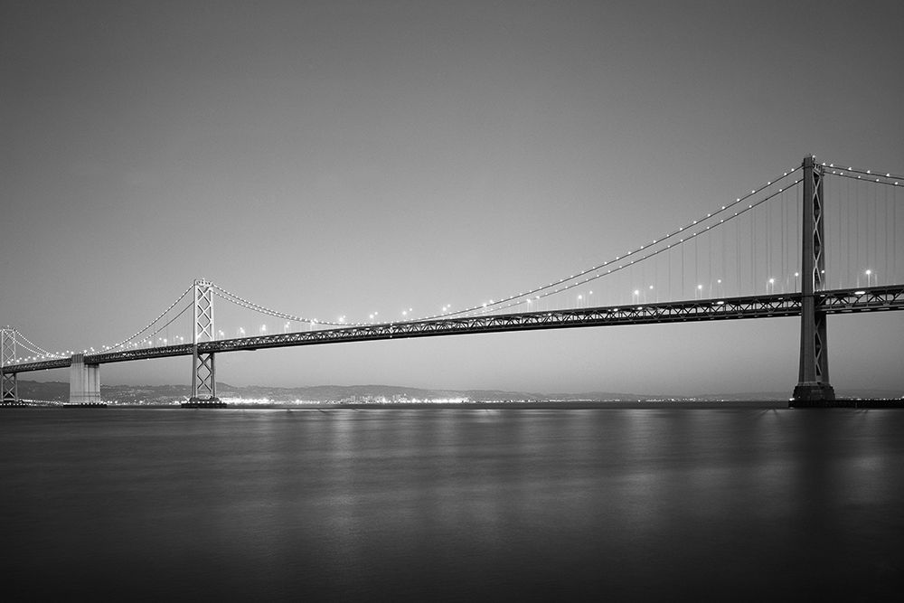 San Francisco-Oakland Bay Bridge at Dawn art print by Carol Highsmith for $57.95 CAD