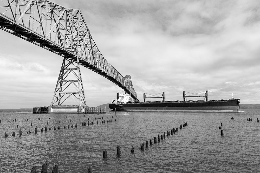 A Freight Ship on the Columbia River art print by Carol Highsmith for $57.95 CAD