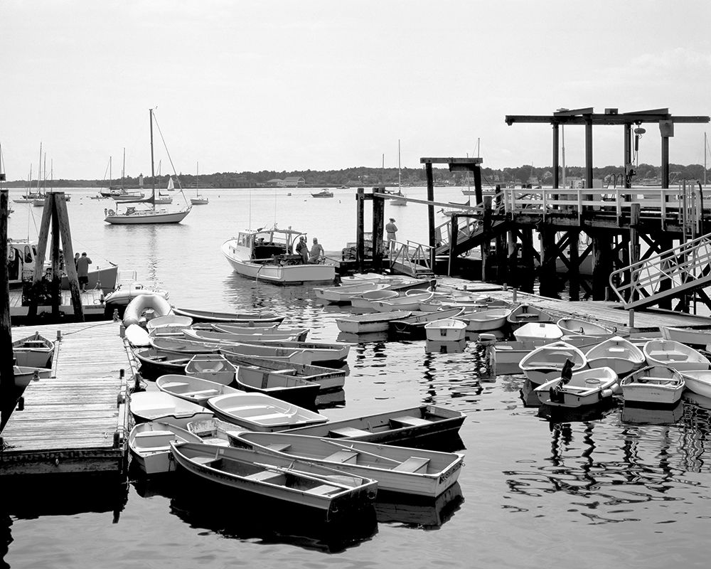 Boats congregate at the Kittery Point-Maine art print by Carol Highsmith for $57.95 CAD