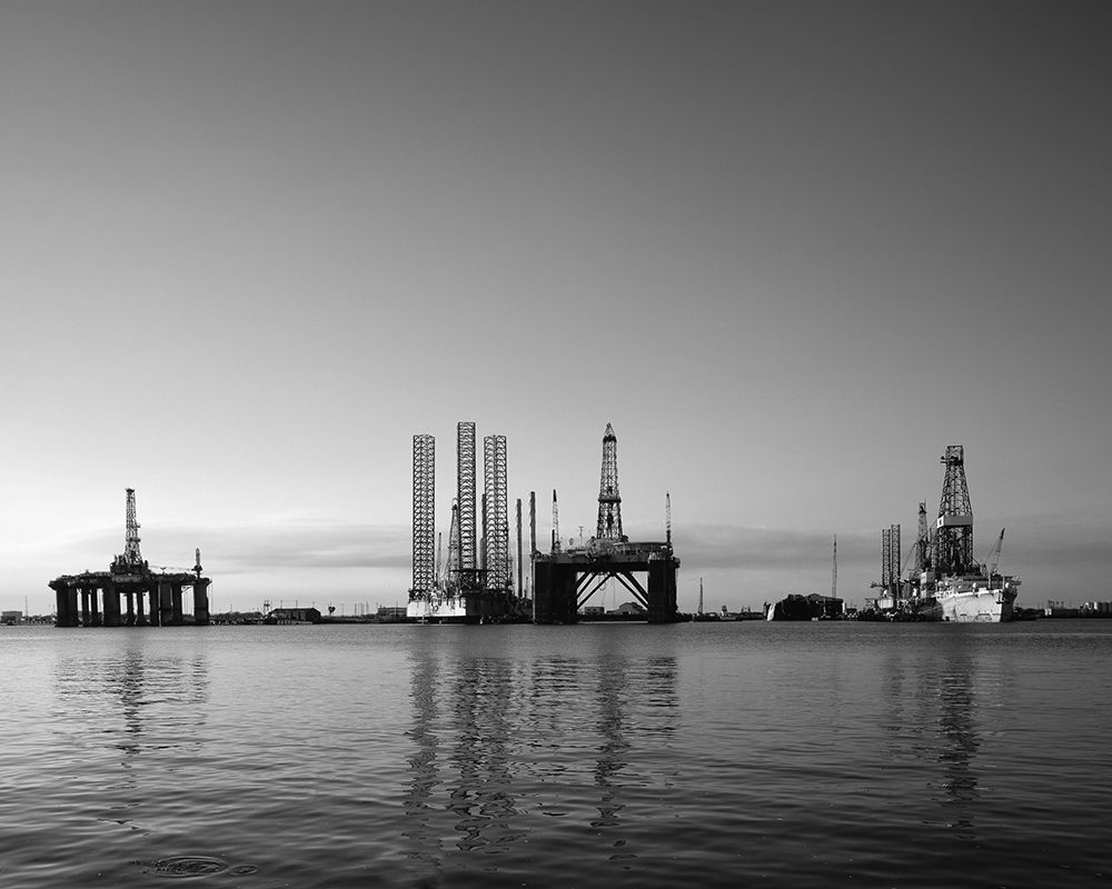 Galveston-Texas-Oil Rigs art print by Carol Highsmith for $57.95 CAD
