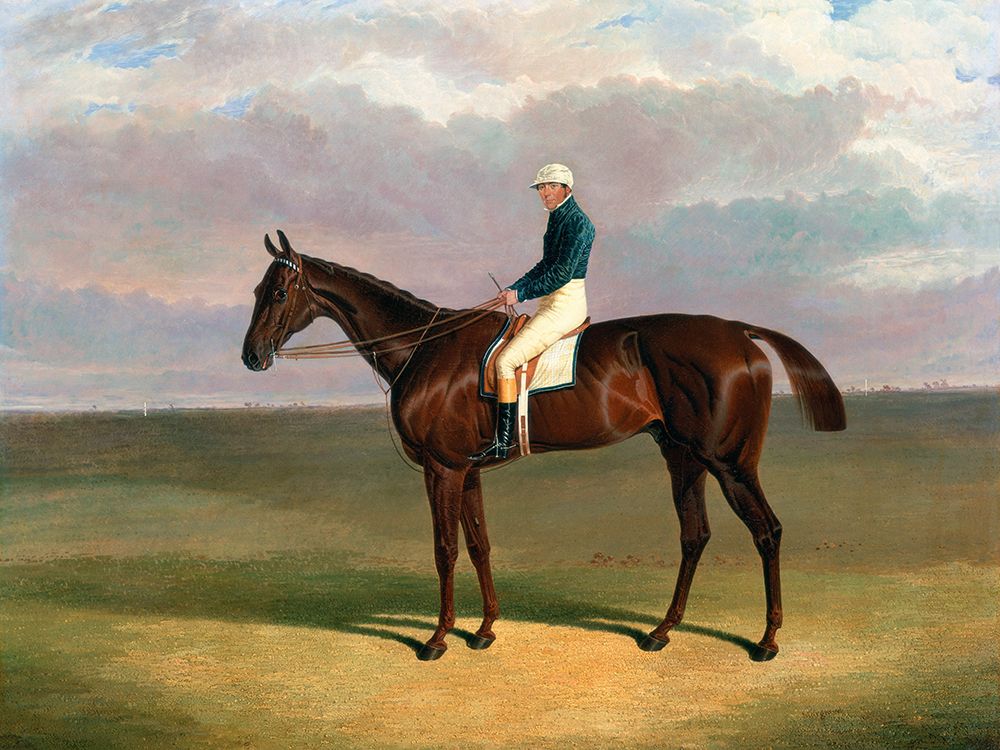 Margrave with James Robinson Up art print by John Frederick Herring for $57.95 CAD