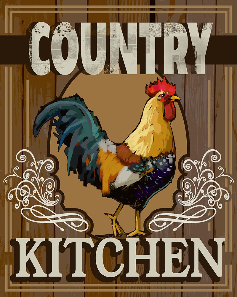 Country Kitchen art print by East Coast Licensing for $57.95 CAD