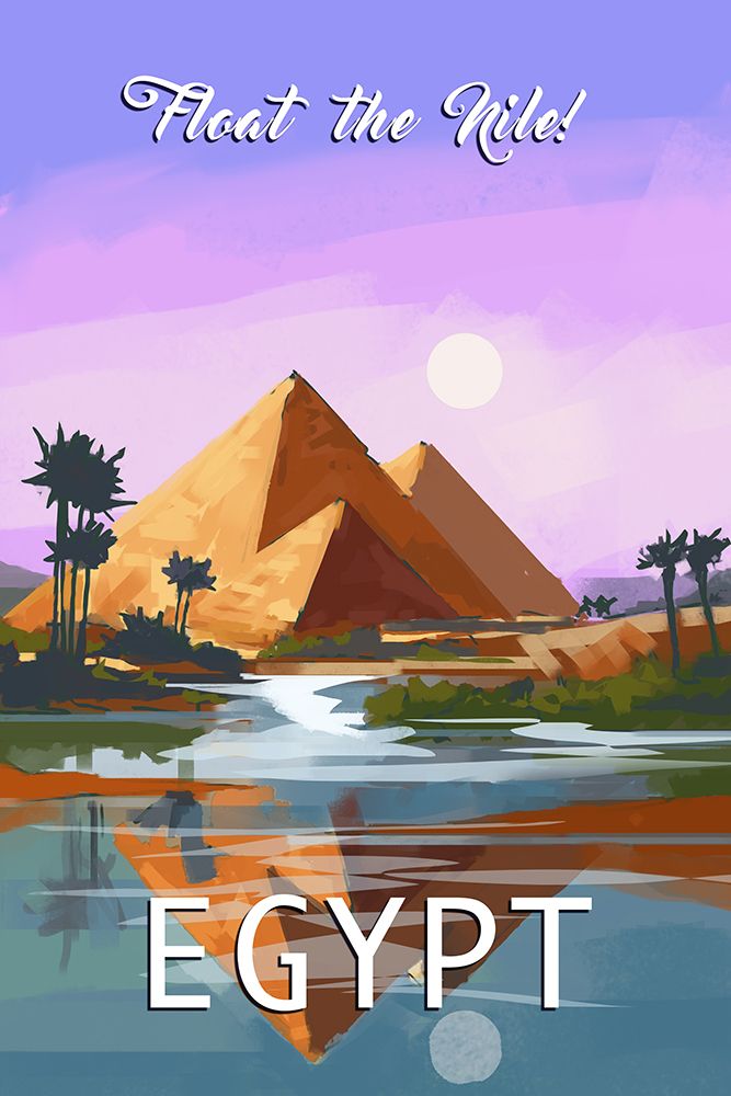 Egypt art print by East Coast Licensing for $57.95 CAD