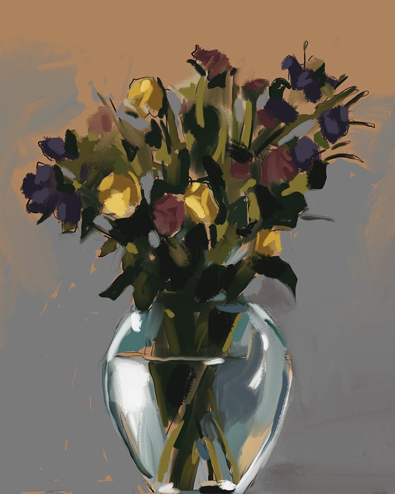 Flowers art print by East Coast Licensing for $57.95 CAD