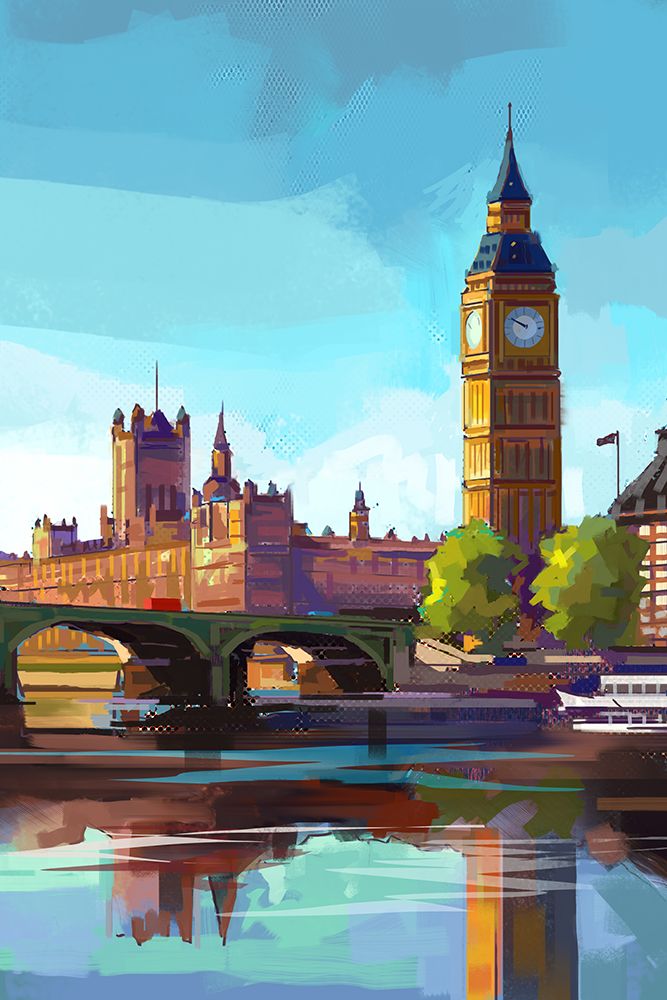 London art print by East Coast Licensing for $57.95 CAD