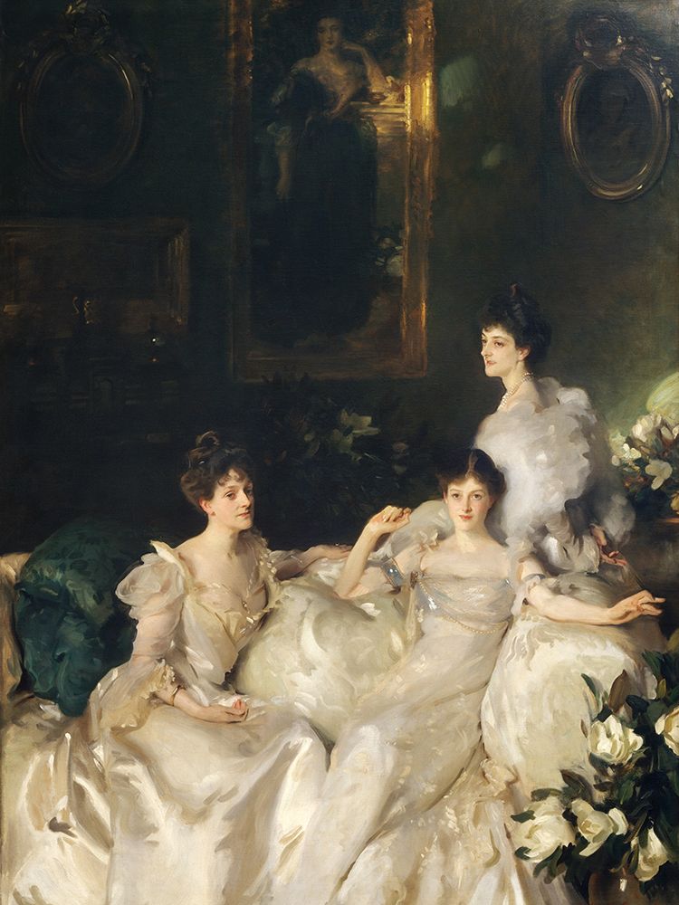 The Wyndham Sisters art print by John Singer Sargent for $57.95 CAD