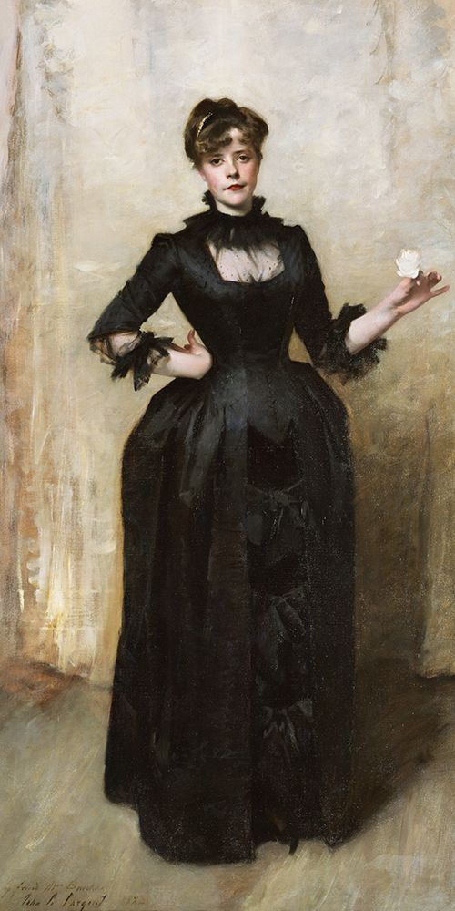 Lady with the Rose art print by John Singer Sargent for $57.95 CAD