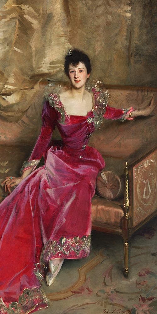 Mrs. Hugh Hammersley art print by John Singer Sargent for $57.95 CAD
