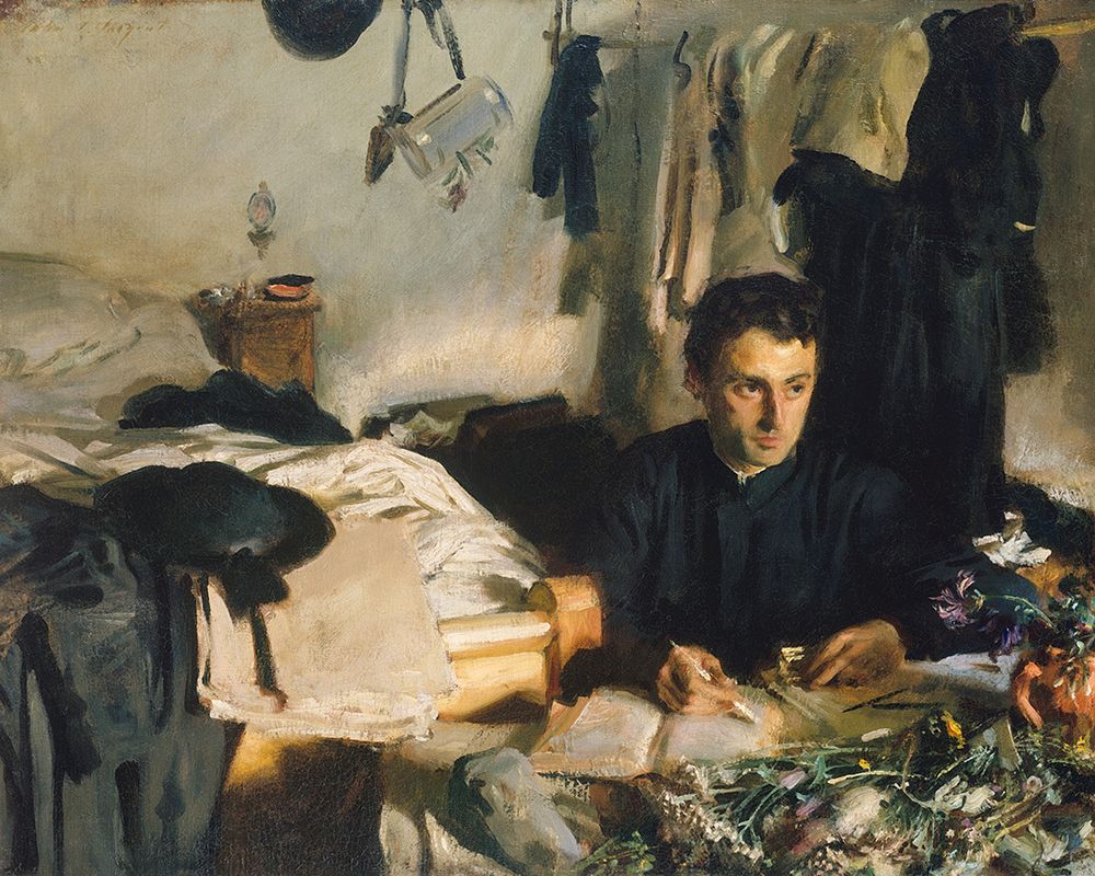 Padre Sebastiano art print by John Singer Sargent for $57.95 CAD