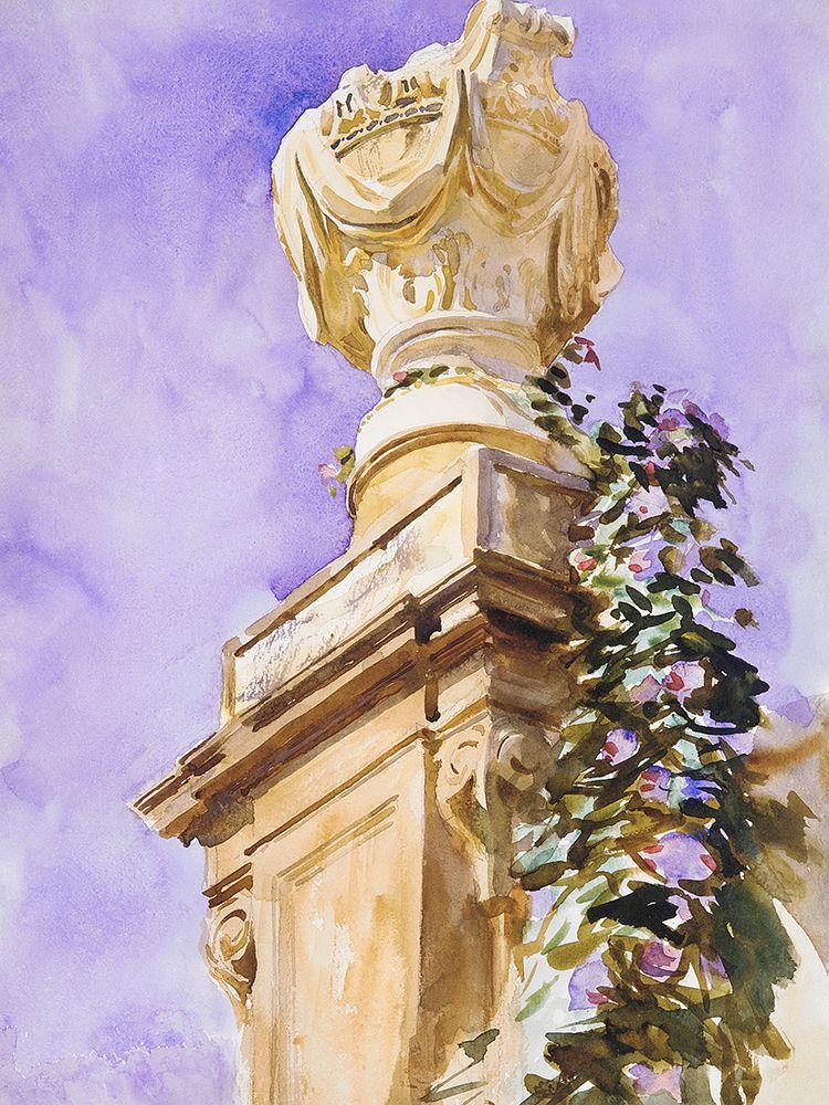 Garden near Lucca art print by John Singer Sargent for $57.95 CAD