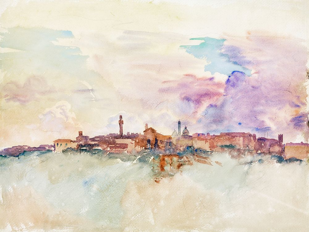 Siena art print by John Singer Sargent for $57.95 CAD
