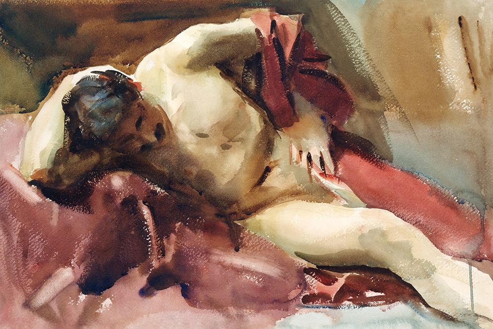Italian Model art print by John Singer Sargent for $57.95 CAD