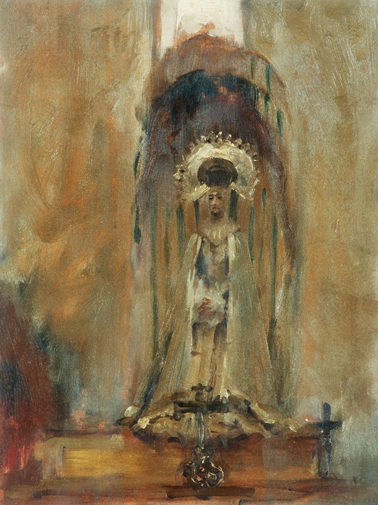 A Spanish Madonna art print by John Singer Sargent for $57.95 CAD