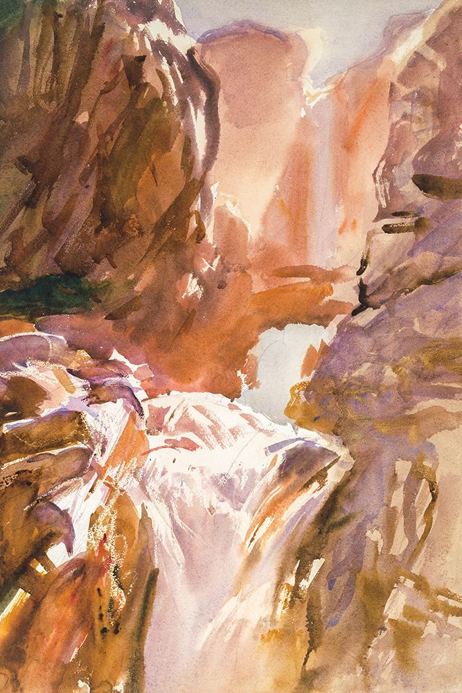 Mountain Torrent art print by John Singer Sargent for $57.95 CAD