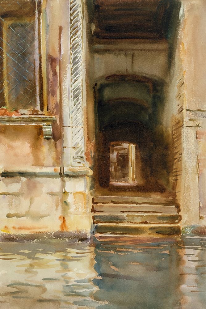 Venetian Passageway art print by John Singer Sargent for $57.95 CAD