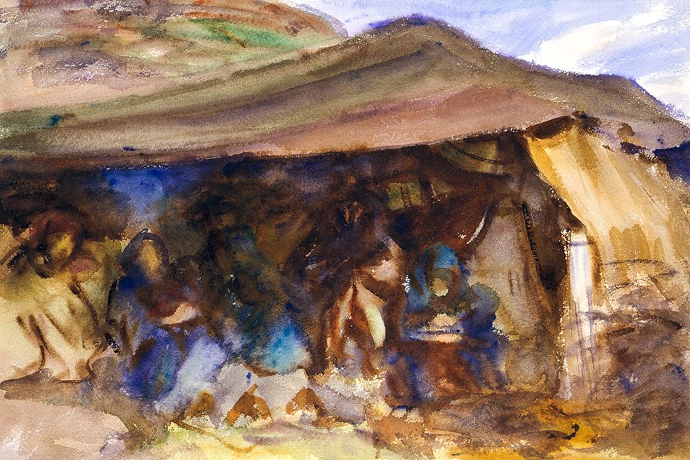 Bedouin Tent art print by John Singer Sargent for $57.95 CAD