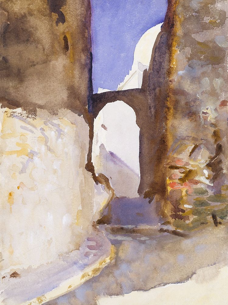 Street-Tangier art print by John Singer Sargent for $57.95 CAD