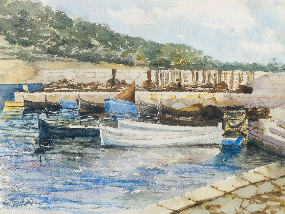 Boats art print by John Singer Sargent for $57.95 CAD