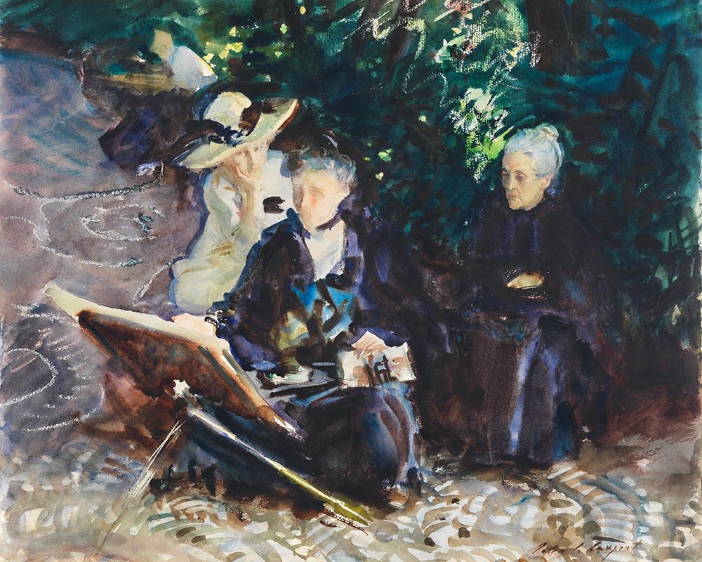 In the Generalife art print by John Singer Sargent for $57.95 CAD
