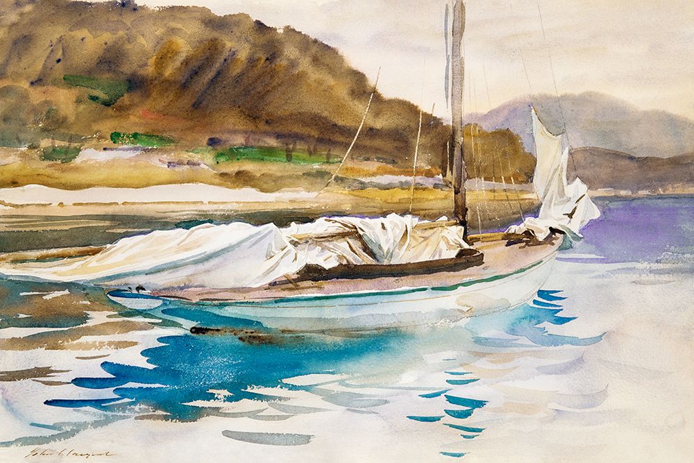 Idle Sails art print by John Singer Sargent for $57.95 CAD