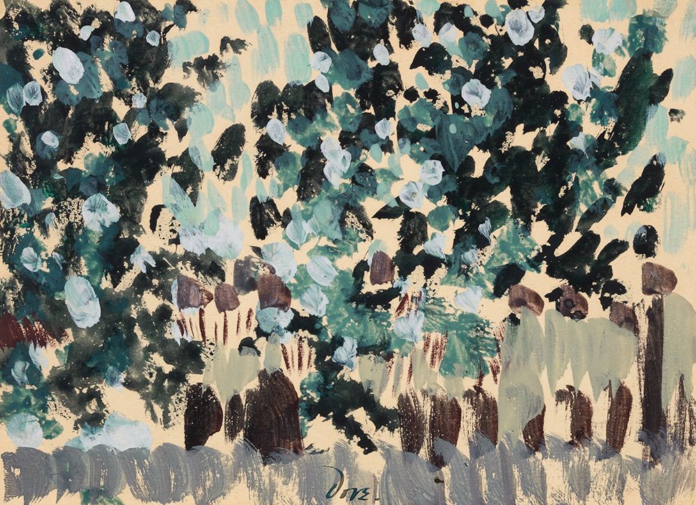 Green Leaves art print by Arthur Dove for $57.95 CAD