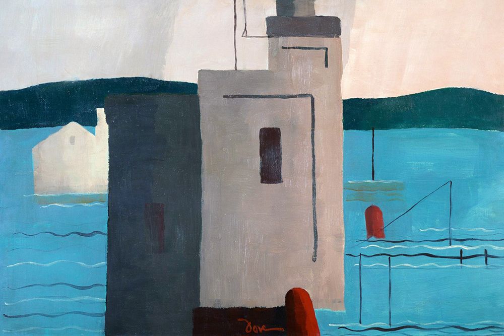 Lloyds Harbor art print by Arthur Dove for $57.95 CAD