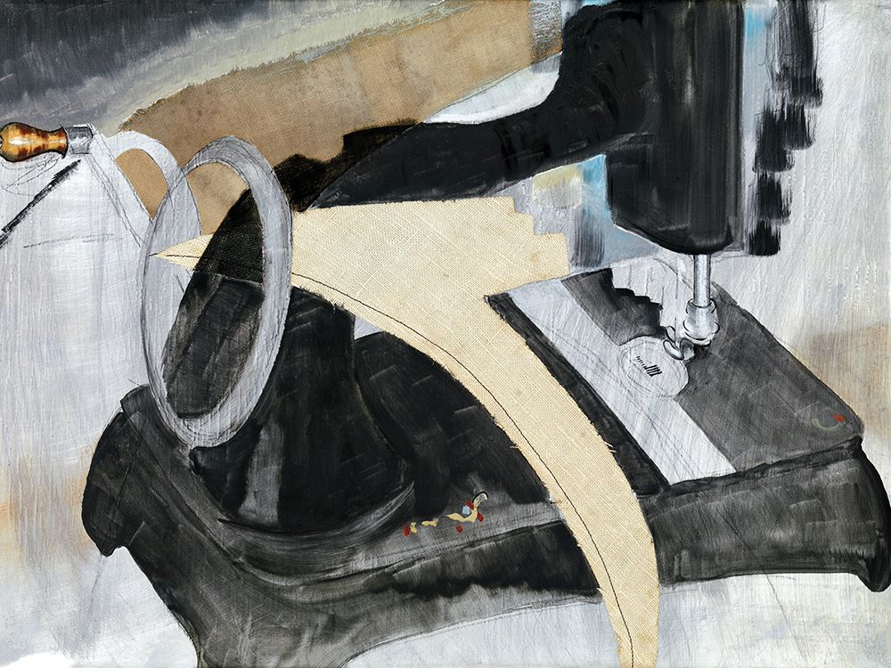 Hand Sewing Machine art print by Arthur Dove for $57.95 CAD