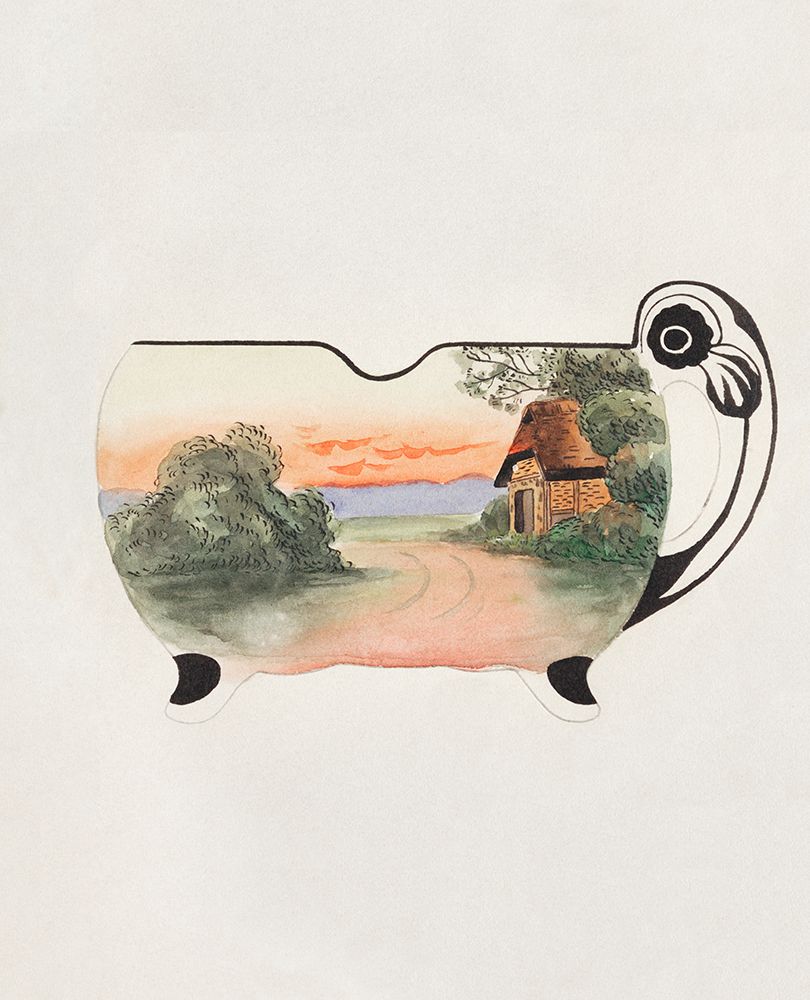 Design for a Noritake Sugar Bowl III art print by Noritake Designs for $57.95 CAD