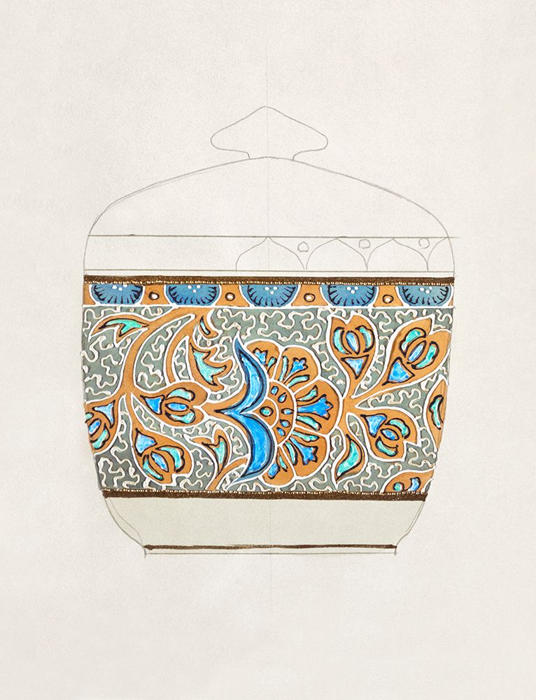 Design for a Noritake Sugar Bowl IV art print by Noritake Designs for $57.95 CAD