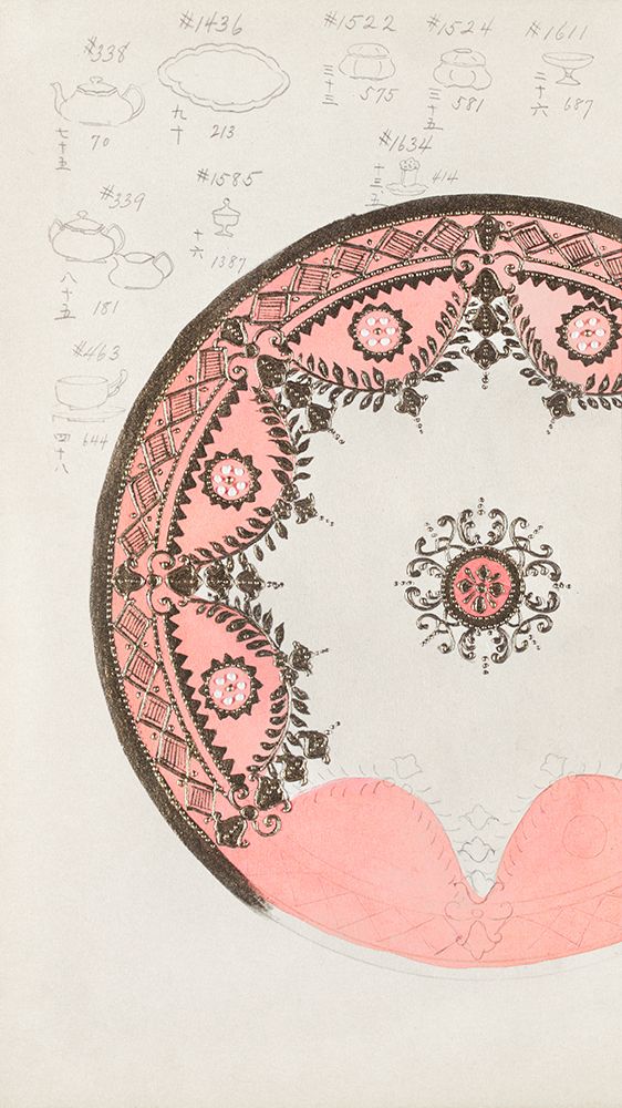 Design for a Noritake Plate VIII art print by Noritake Designs for $57.95 CAD