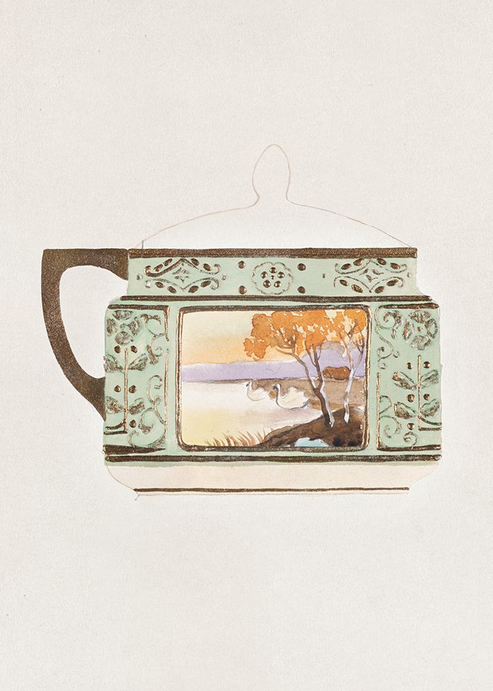 Design for a Noritake Sugar Bowl VI art print by Noritake Designs for $57.95 CAD
