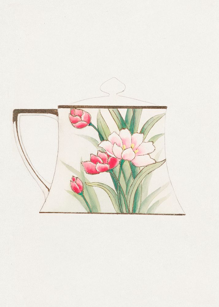 Design for a Noritake Sugar Bowl VII art print by Noritake Designs for $57.95 CAD