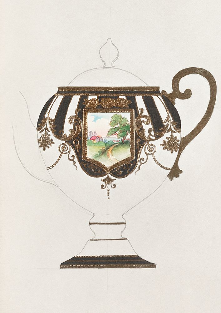 Design for a Noritake Teapot III art print by Noritake Designs for $57.95 CAD
