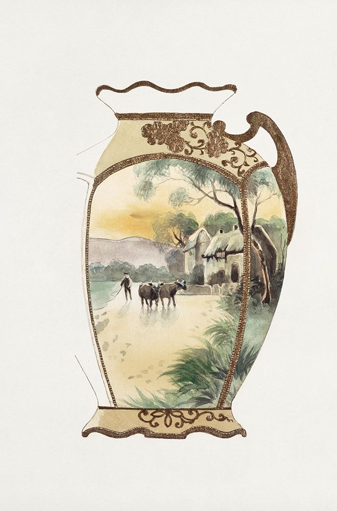 Design for a Noritake Jug IV art print by Noritake Designs for $57.95 CAD