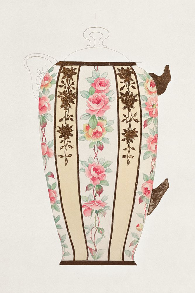 Design for a Noritake Milk Pitcher art print by Noritake Designs for $57.95 CAD
