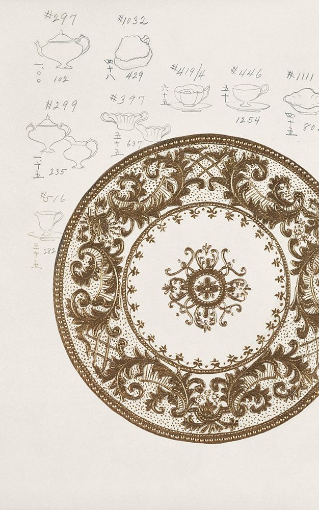 Design for a Noritake Plate XIII art print by Noritake Designs for $57.95 CAD