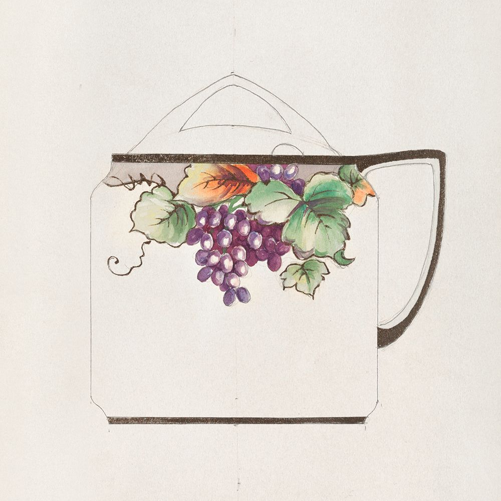 Design for a Noritake Teacup III art print by Noritake Designs for $57.95 CAD