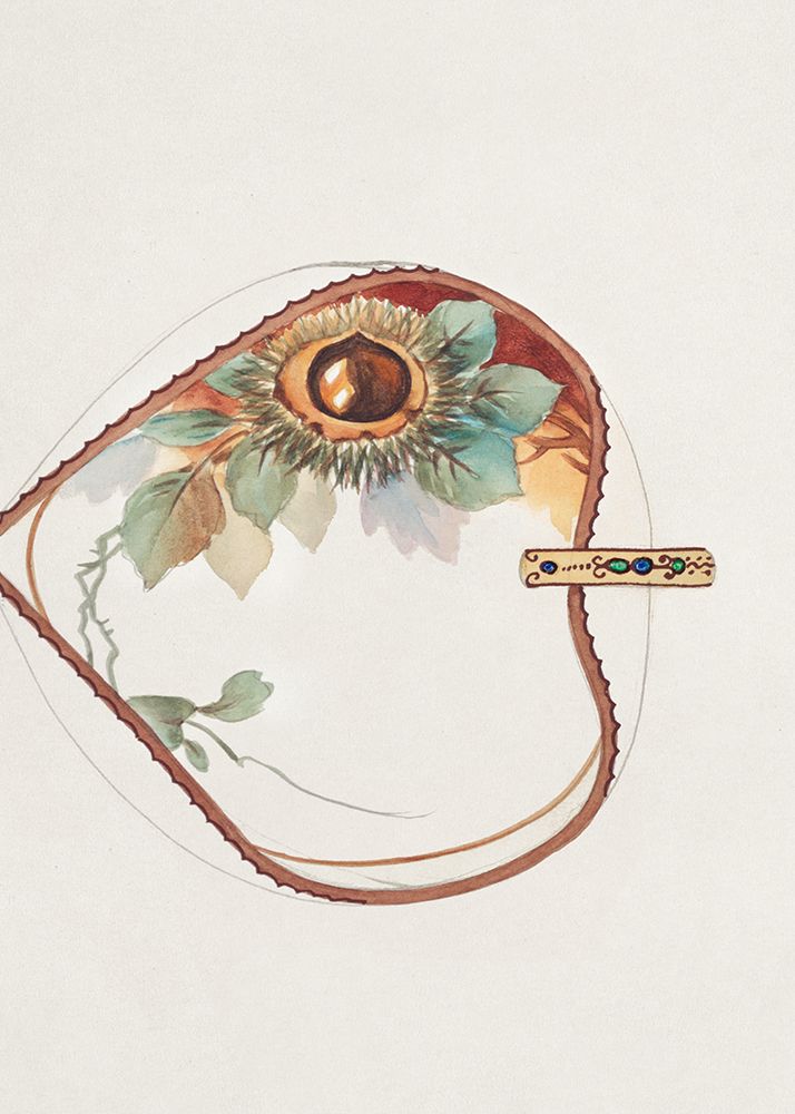 Design for a Noritake Heart-shaped Box art print by Noritake Designs for $57.95 CAD