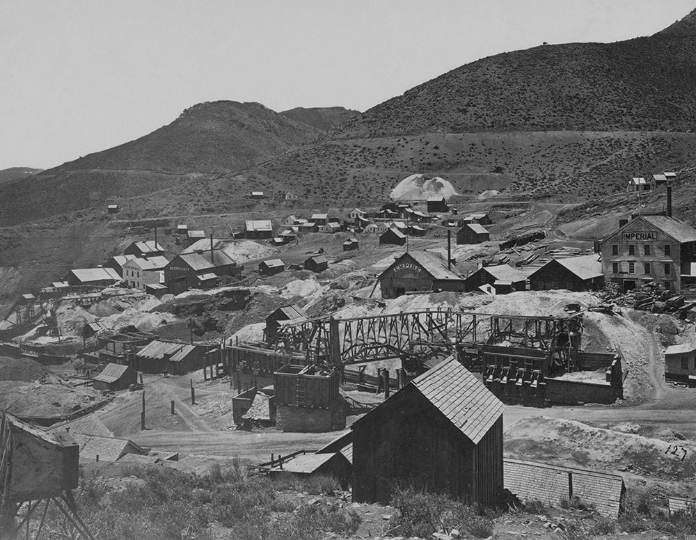 Gold Hill-Nevada art print by Timothy H OSullivan for $57.95 CAD